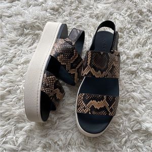 🆕 Vince Platform Sandals‎